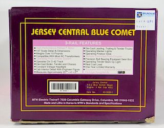 MTH Jersey Central 4-6-2 Blue Comet Steam Engine