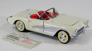 Franklin Mint 1:24 1956 Chevrolet Corvette Diecast