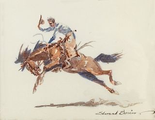 Bronk Rider by Edward Borein