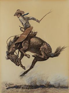 Bronc Rider by Will James
