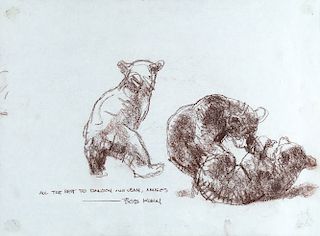 Three Bears by Bob Kuhn
