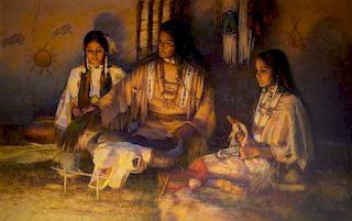 A Chief's Blessing for His Daughters by Tom Darro