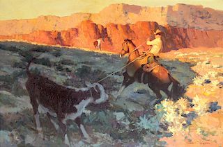 Roping a Stray by James Reynolds