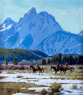 Late Winter Passage by Martin Grelle