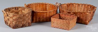 Four Woodlands baskets