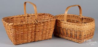 Two gathering baskets