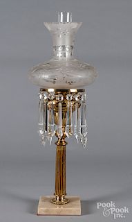 Brass sinumbra lamp
