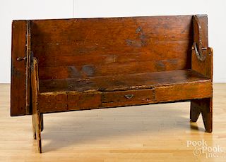 Pennsylvania pine bench table