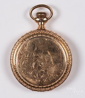 Two gold filled pocket watches