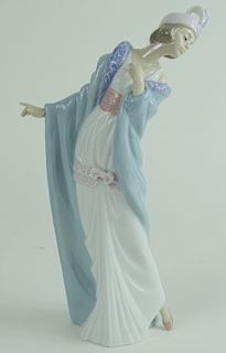 Retired Lladro "The Flirt" Porcelain Figurine 5789