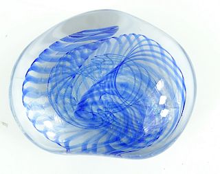 Robert Eickholt Contemporary Art Glass Paperweight