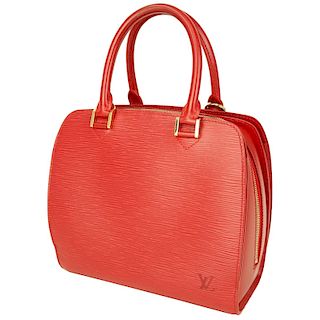 Louis Vuitton Brown EPI Leather Pont Neuf Handbag