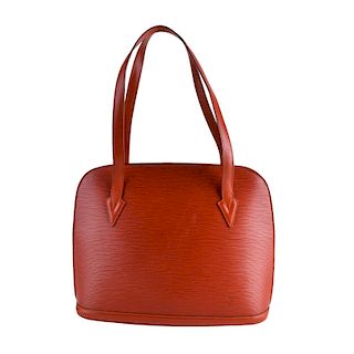 Louis Vuitton Tan Epi Leather Lussac Bag