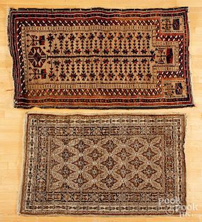 Two semi antique Oriental carpets