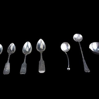 Twenty (20) Piece of Sterling, Coin,Silver Spoons