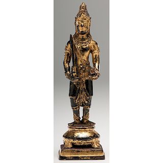 Thai Bronze Buddha  