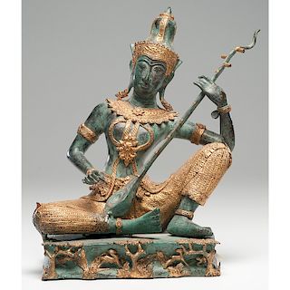 Indian Bronze Musician 