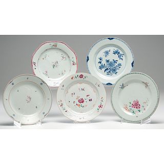 Fine Chinese Export Porcelain Plates