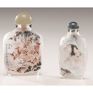Chinese Glass Snuff Bottles 