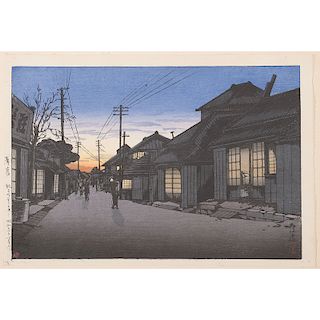 Eiri Hosodo (Japanese, act. 1790-1800), Ishiwata Koistu (Japanese, 1897-1987), Tsuchiya Koitsu (Japanese, 1870-1949), and Benji Asada (Japanese, 1899-