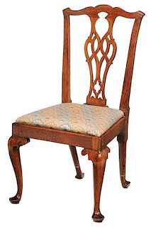 An American Queen Anne Side Chair