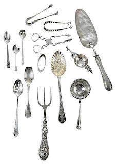 31 Pieces Assorted Silver Flatware