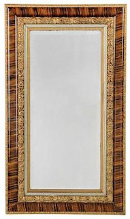 Faux Painted Beveled Glass Mirror