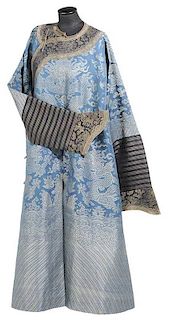 Chinese Silk Brocaded Robe