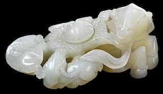 Celadon Jade or Hardstone Carving 
