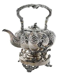 Scottish Silver Hot Water Kettle 