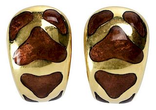 Roberto Coin 18kt. Giraffe Earrings