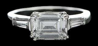 Platinum & Diamond Engagement Ring
