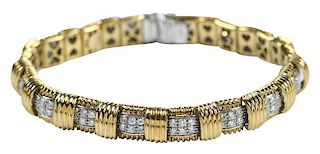 Roberto Coin 18kt. Diamond Bracelet 