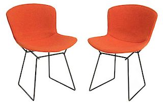 Pair Herry Bertoia Knoll Side Chairs