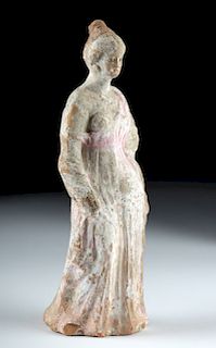 Greek Canosan Terracotta Draped Female