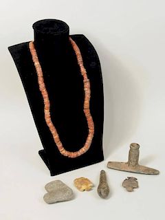 Six Native American Artifacts