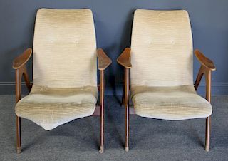 MIDCENTURY. Pair of Danish Modern Chairs.