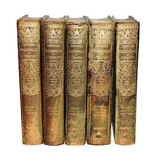 A Ten Volume Set, Crowned Masterpieces of Literature,