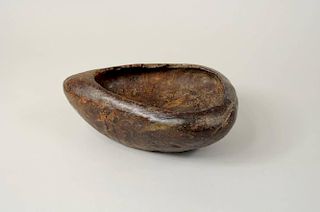 Fine NW Coast Carved Stone Grease Bowl