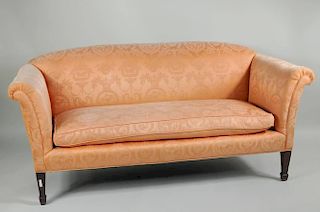 Chippendale Style Upholstered Sofa