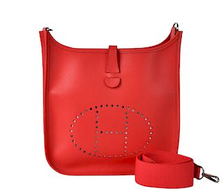 Hermes 'Evelyne PM' Rose Jaipur Leather 2014