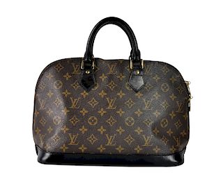 Monogrammed Louis Vuitton 'Alma PM' Handbag