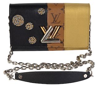 Unusual Louis Vuitton 'Twist' Wallet on Chain