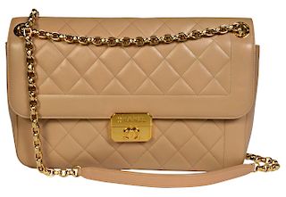 Large CHANEL Lambskin 'Chic with Me' Shoulder Bag