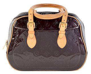 Louis Vuitton Armante Vernis Leather Handbag