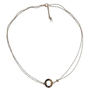 Cartier Love 18K Gold Diamond Necklace 