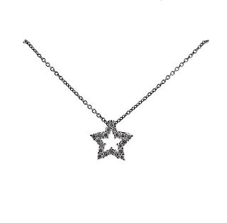 Roberto Coin 18K Gold Diamond Star Pendant Necklace