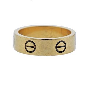 Cartier Love 18K Gold Band Ring