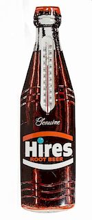 HIRES ROOT BEER EMBOSSED TIN ADVERTISING THERMOMETER