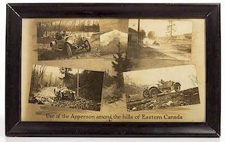 APPERSON AUTOMOBILE PAPER ADVERTISING SIGN